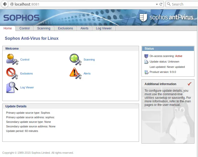 Sophos для Linux: дане рішення для комп'ютерів показало високу ефективність при виявленні загроз і в базовій версії може бути використано безкоштовно