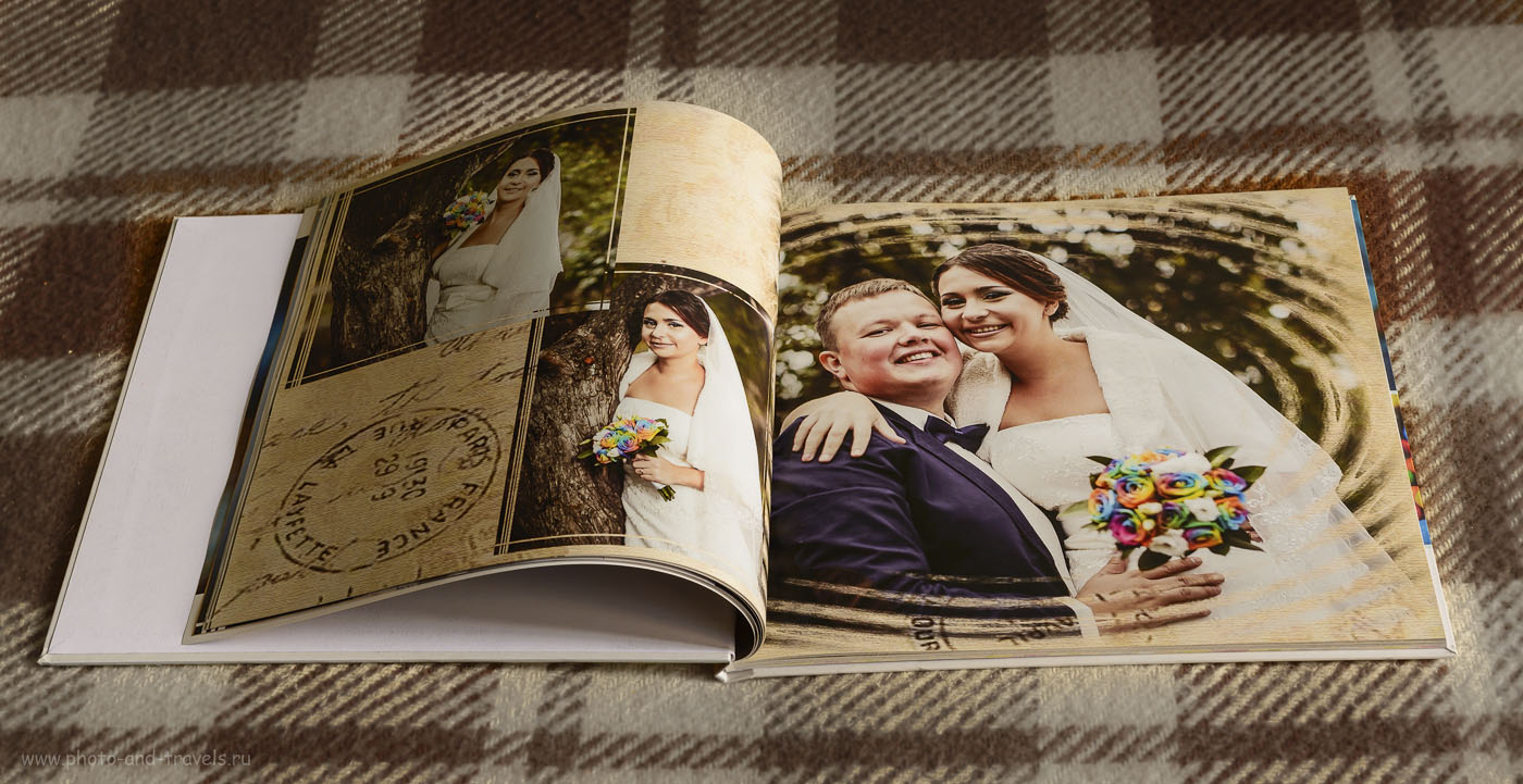 Приклад оформлення обкладинки весільної фотокниги
