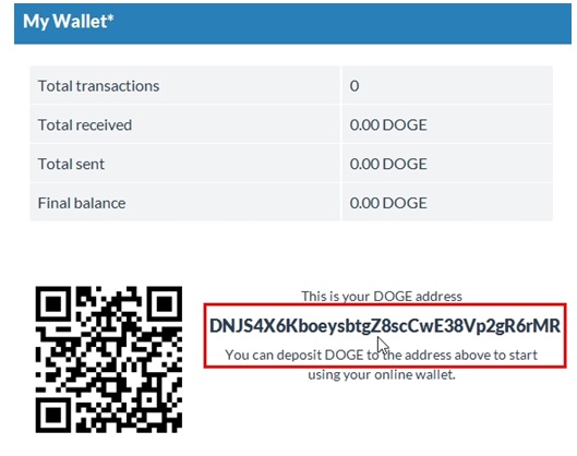 Ця електронна адреса потрібно вказувати на всіх сайтах, на яких ви будете Майні або переводити між сервісами монети