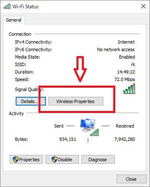 Оперативна соба   Windows систем   Ги зачувува информациите за сите конекции што некогаш ги воспостави (освен ако, се разбира, корисникот намерно ги избриша овие податоци)