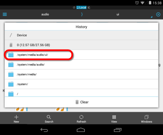Android использует формат   OGG   как системный звуковой формат