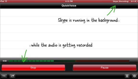 Як записувати Skype дзвінки на iPad (або iPhone)