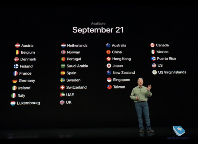 iPhone XR з'явиться в продажу в жовтні, а ось нові XS вже 21 вересня в ряді країн: