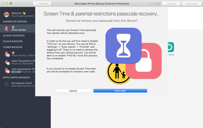 Майстер видалення Screen Time для iOS 13